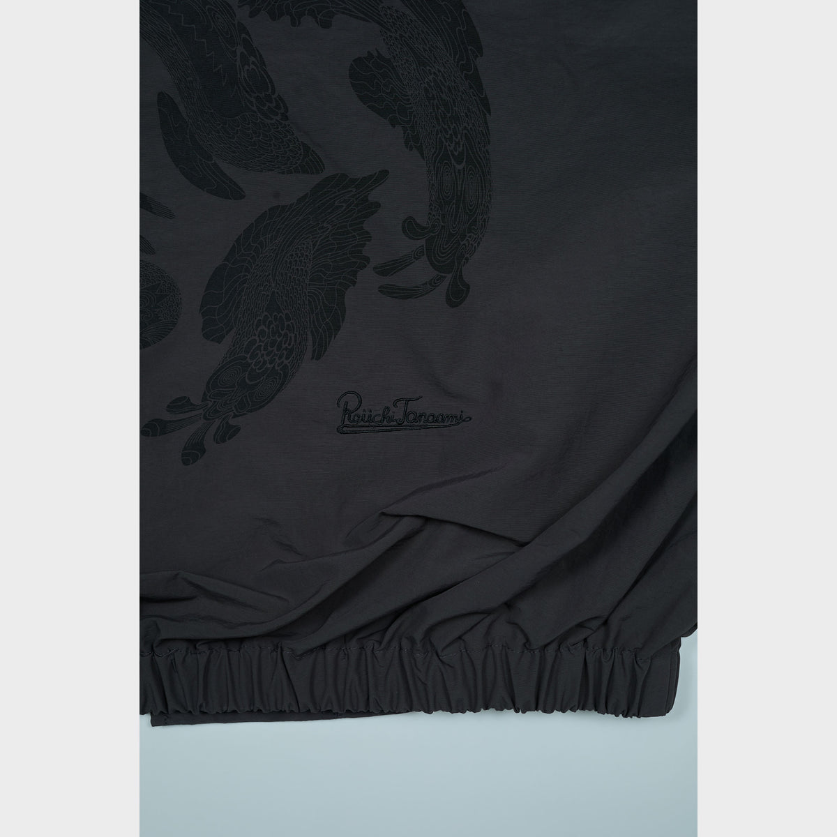 NYLON TRACK BLOUSON “GOLDFISH SWIM IN THE POOL”