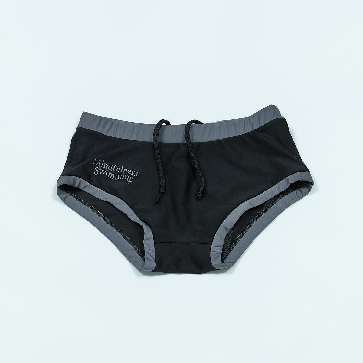 MEN’S SWIMWEAR “MINDFULNESS SWIMMING” ー BLK
