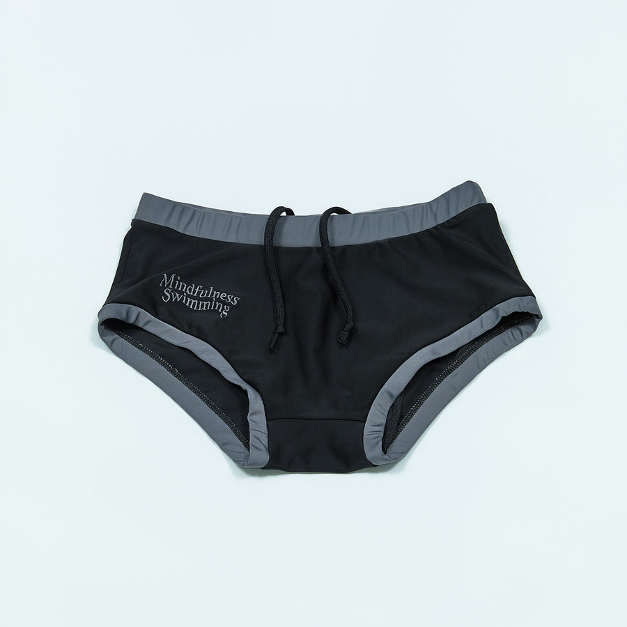 MEN’S SWIMWEAR “MINDFULNESS SWIMMING” ー BLK