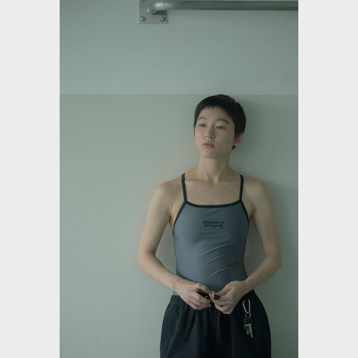 WOMEN’S SWIMWEAR “MINDFULNESS SWIMMING” ー GRY