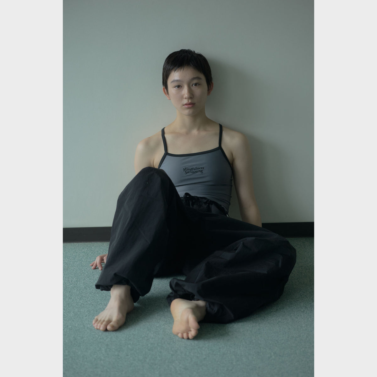WOMEN’S SWIMWEAR “MINDFULNESS SWIMMING” ー GRY