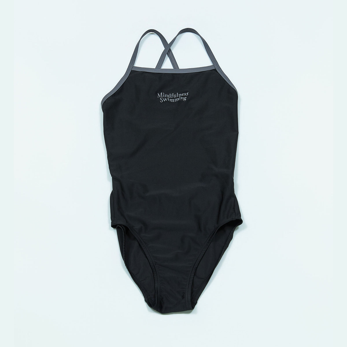 WOMEN’S SWIMWEAR “MINDFULNESS SWIMMING” ー BLK