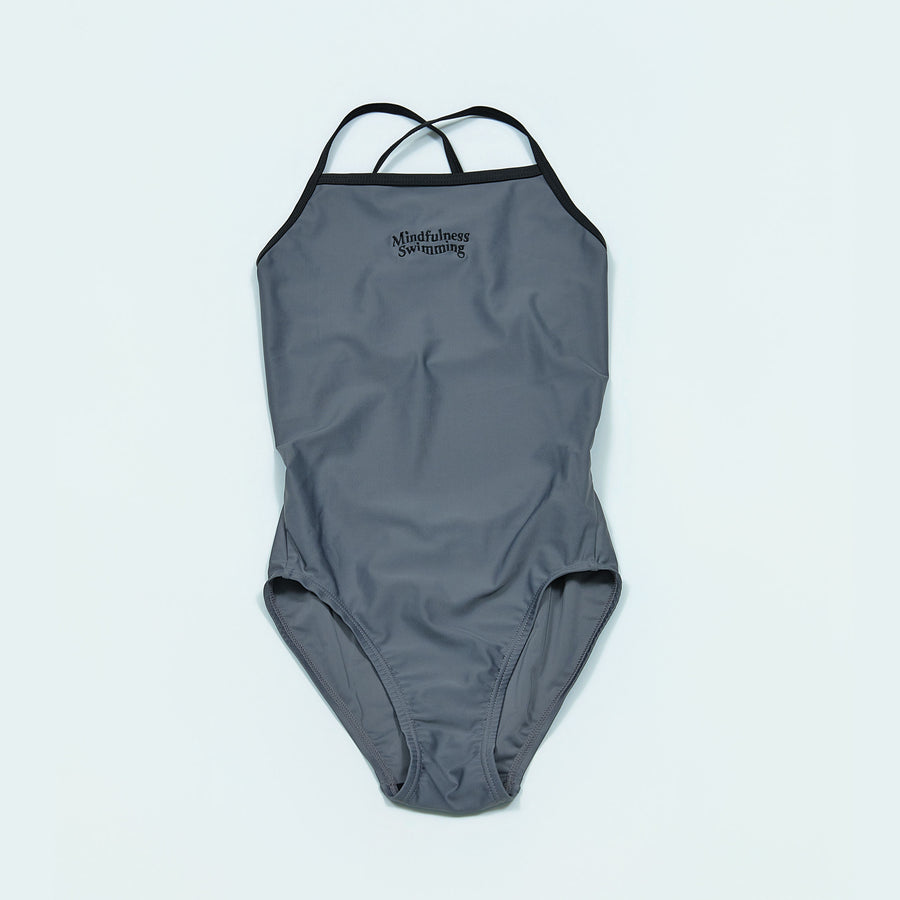 WOMEN’S SWIMWEAR “MINDFULNESS SWIMMING” ー GRY