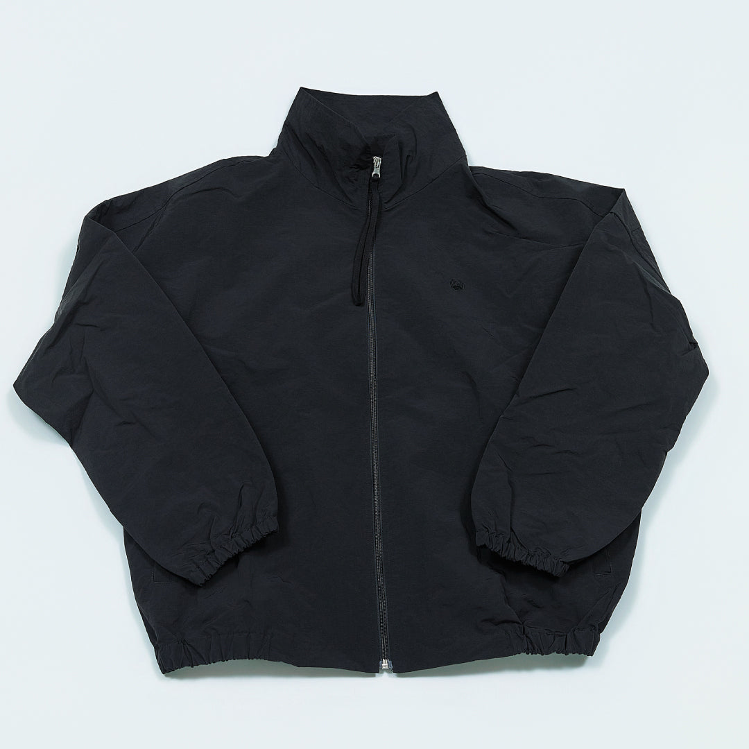 NYLON TRACK BLOUSON “SUN” ー BLK