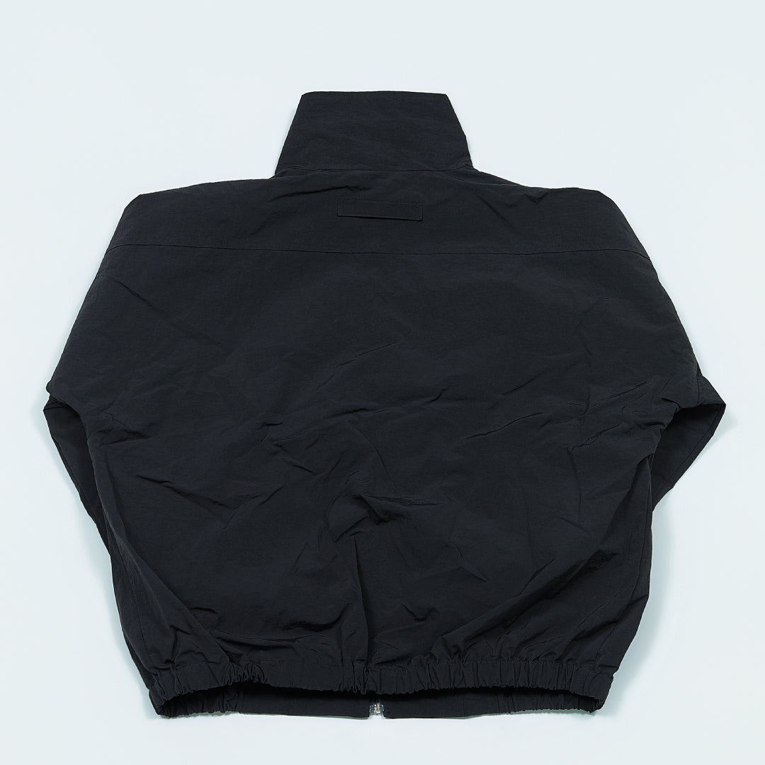 NYLON TRACK BLOUSON “SUN” ー BLK