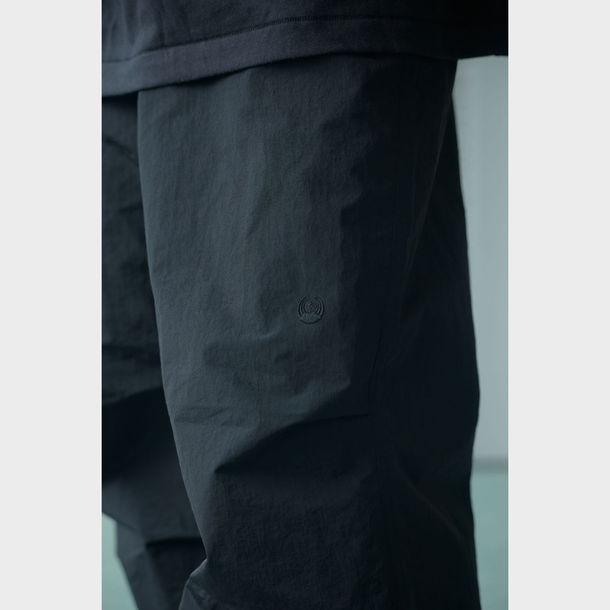 NYLON TRACK TROUSERS “SUN” ー GRY
