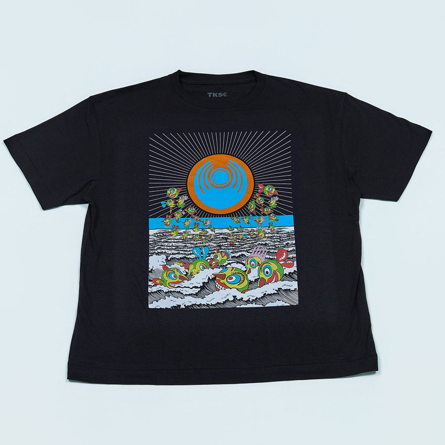 T-SHIRT “OUR SUN" — MIDNIGHT