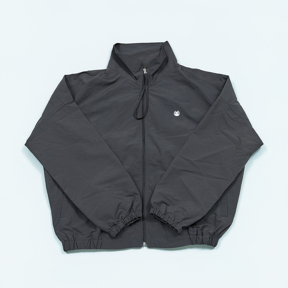 NYLON TRACK BLOUSON “SUN” ー GRY
