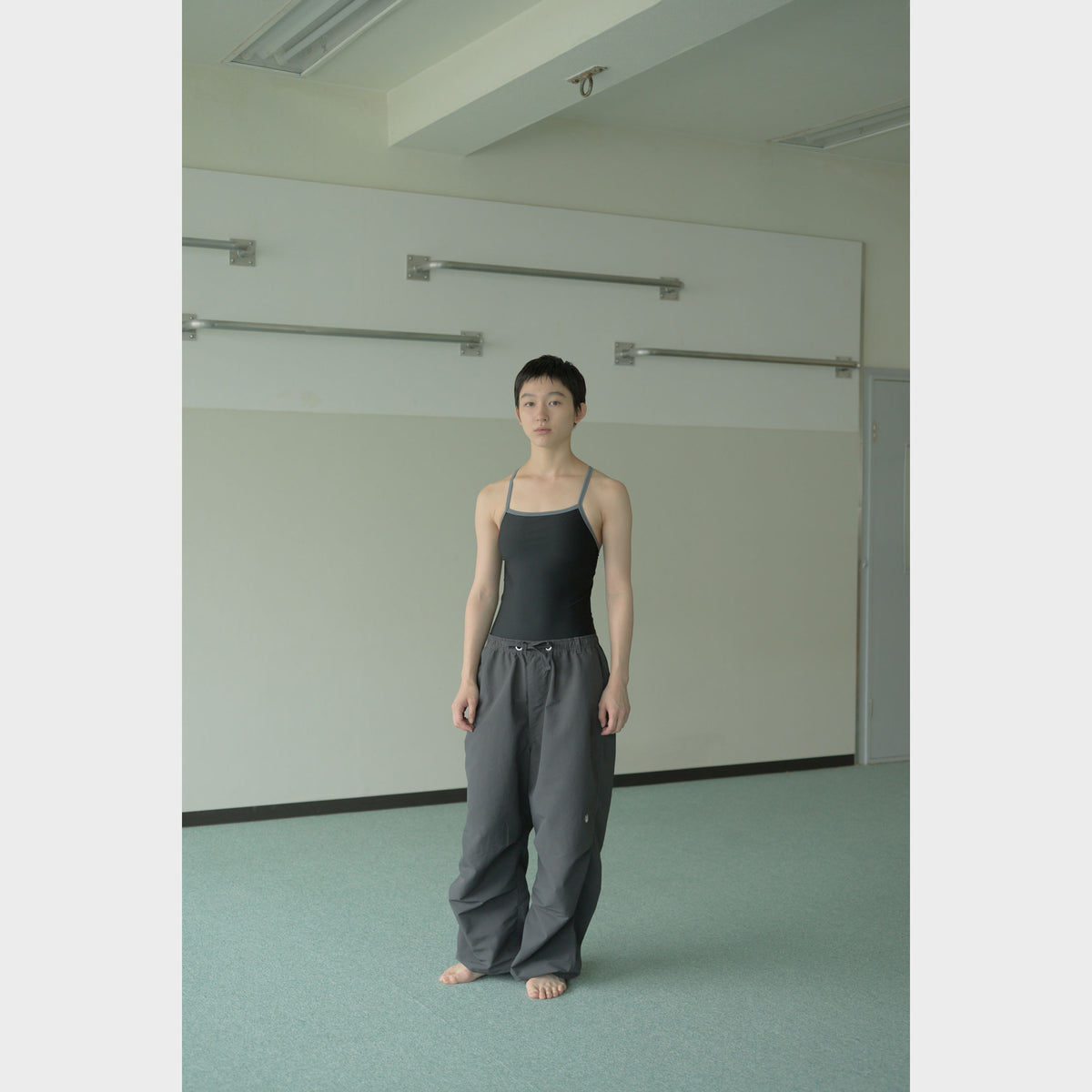 WOMEN’S SWIMWEAR “TKSC" ー BLK